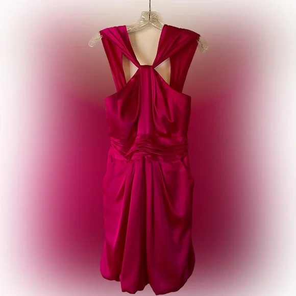 barbie pink bridesmaid dresses Strapless Fitted Prom Dress CD791B – Sparkly Gowns main image 1
